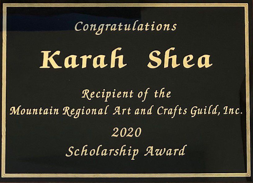 Scholarship Award Placque