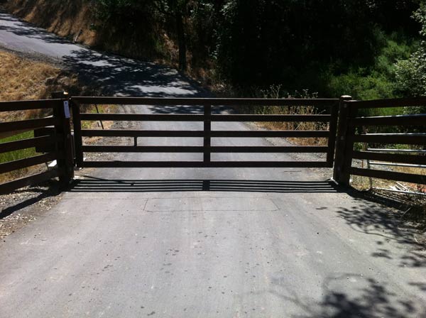 Black Colored Gate — Rohnert Park, CA — Northgates Motion