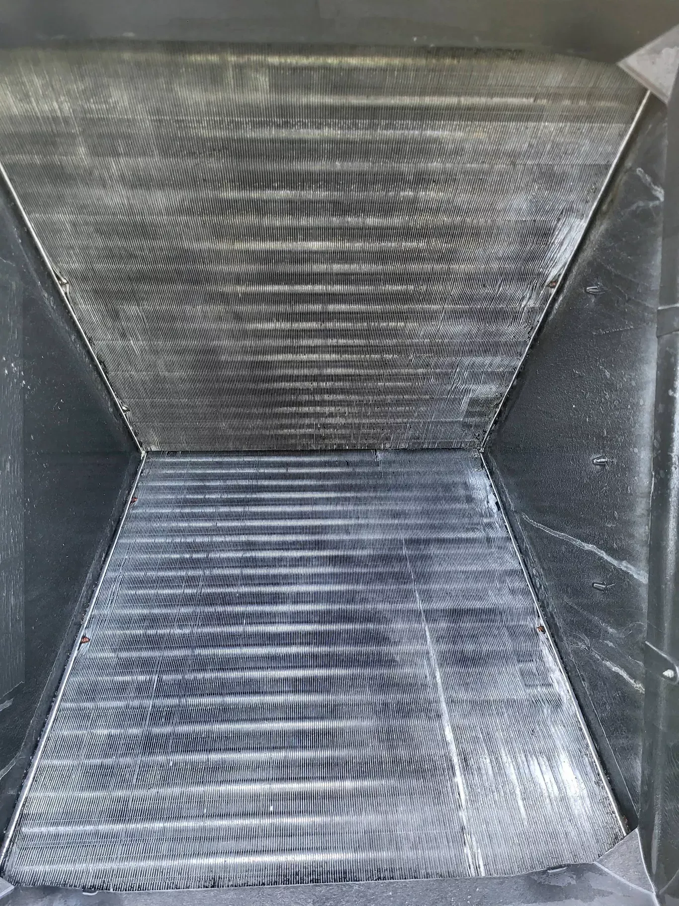 After Image of a dirty coil turns to clean coil