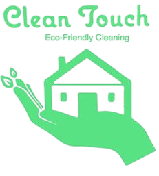 A green logo for Clean Touch Eco-Friendly Cleaning