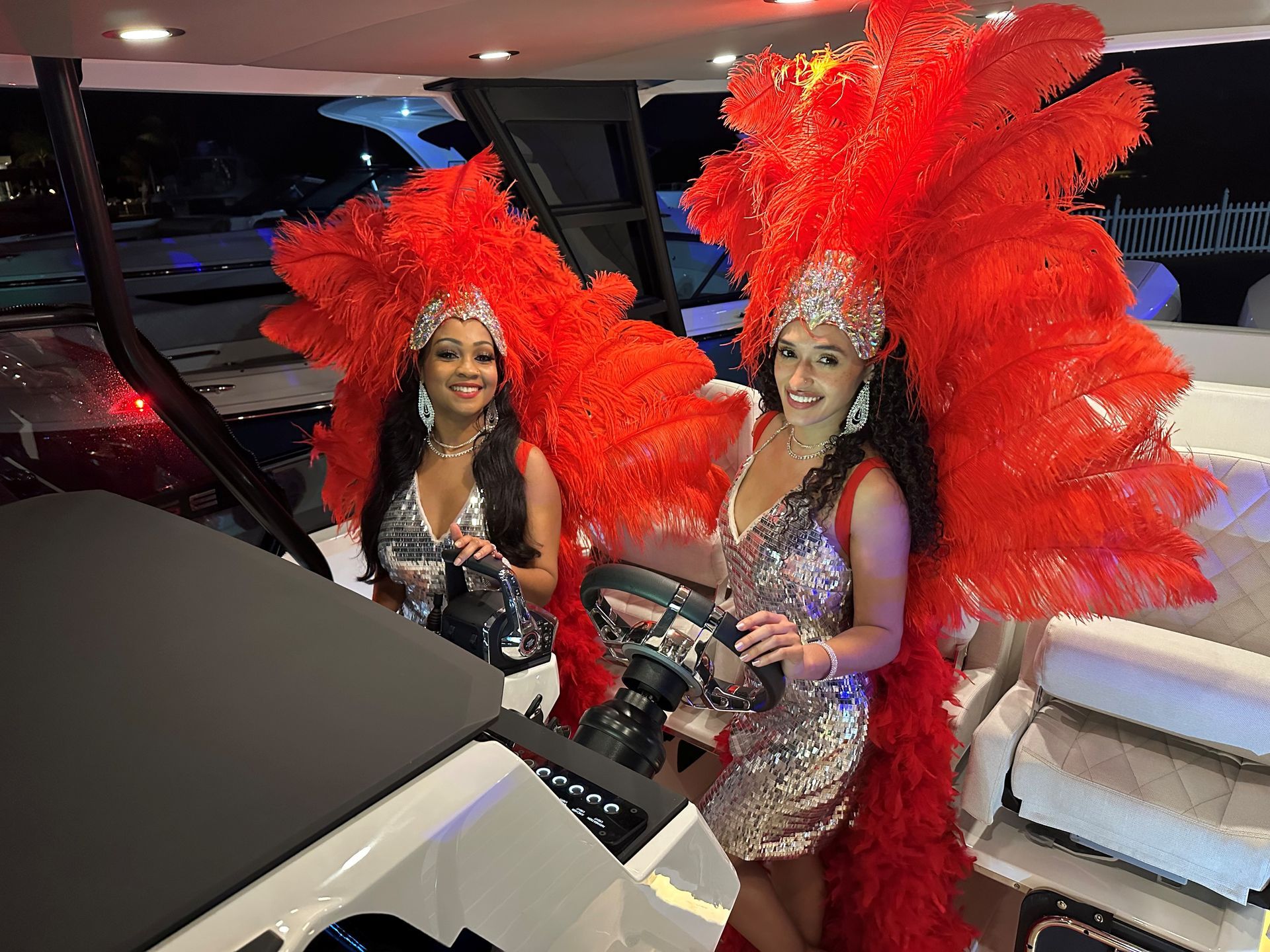 Showgirls setting sail at MarineMax
