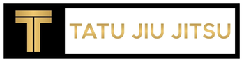 Logo for Tatu Jiu Jitsu; gold 