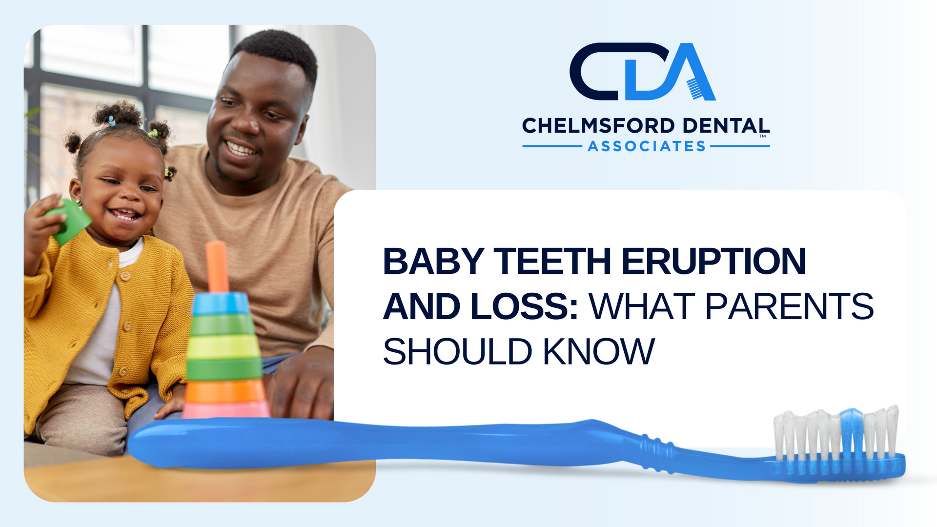 A baby teeth eruption and loss : what parents should know