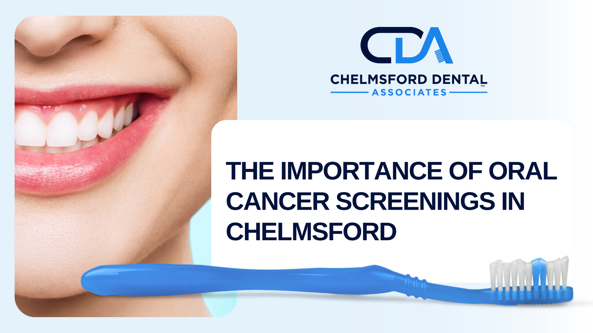 The importance of oral cancer screenings in chelmsford