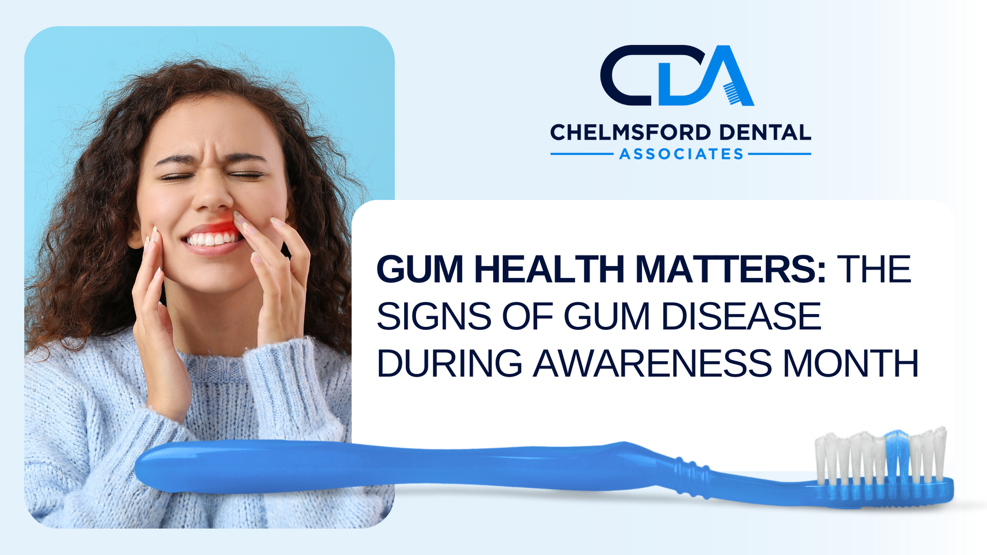 gum health matters : the signs of gum disease during awareness month
