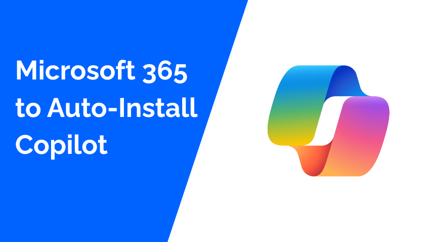 Blue and white graphic with 