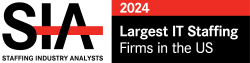 Staffing Industry Analysts 2024 logo for Largest IT Staffing Firms in the US.