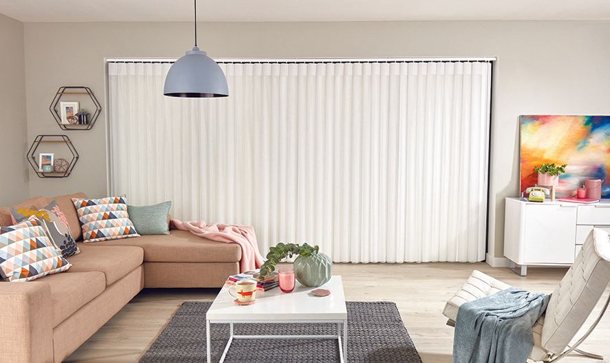 Full length curtains made-to-measure - floor to ceiling