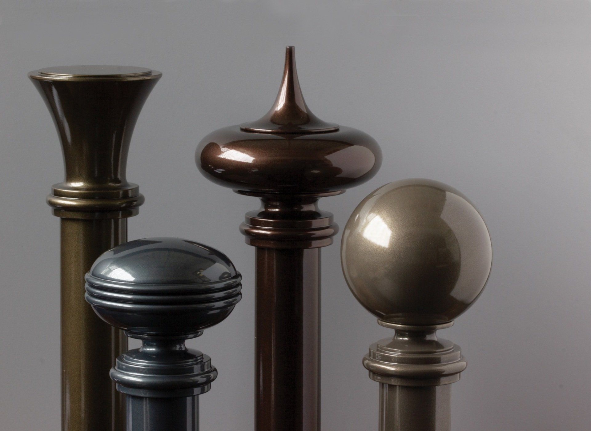 Curtain poles ends to suit your personal taste