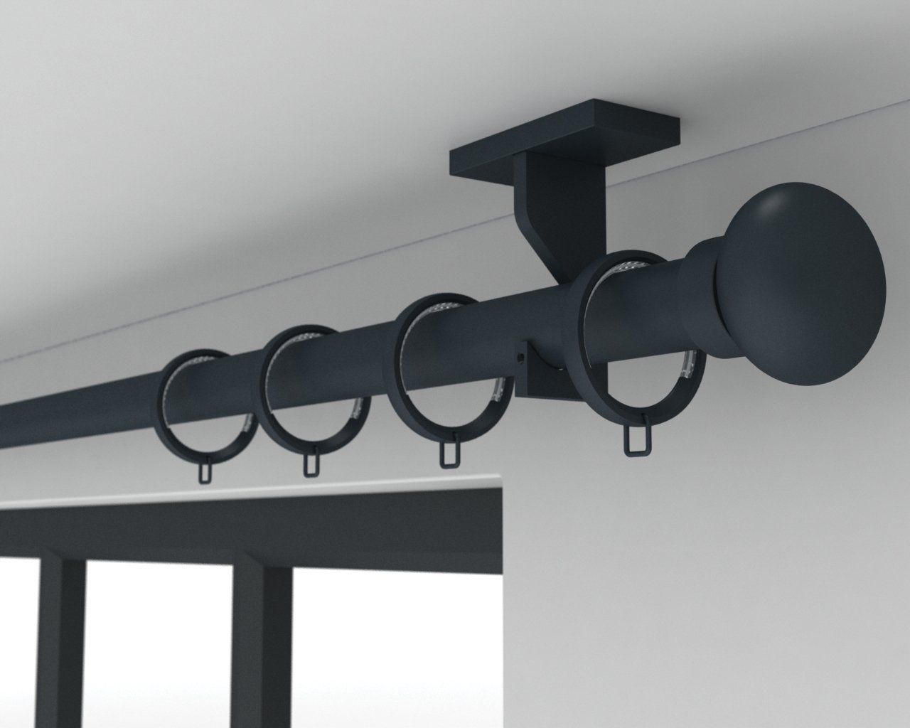 Matching Curtain poles and curtain hooks
