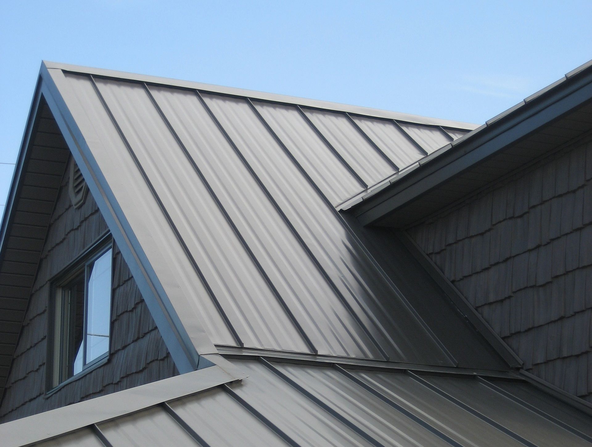 steel roof roofing