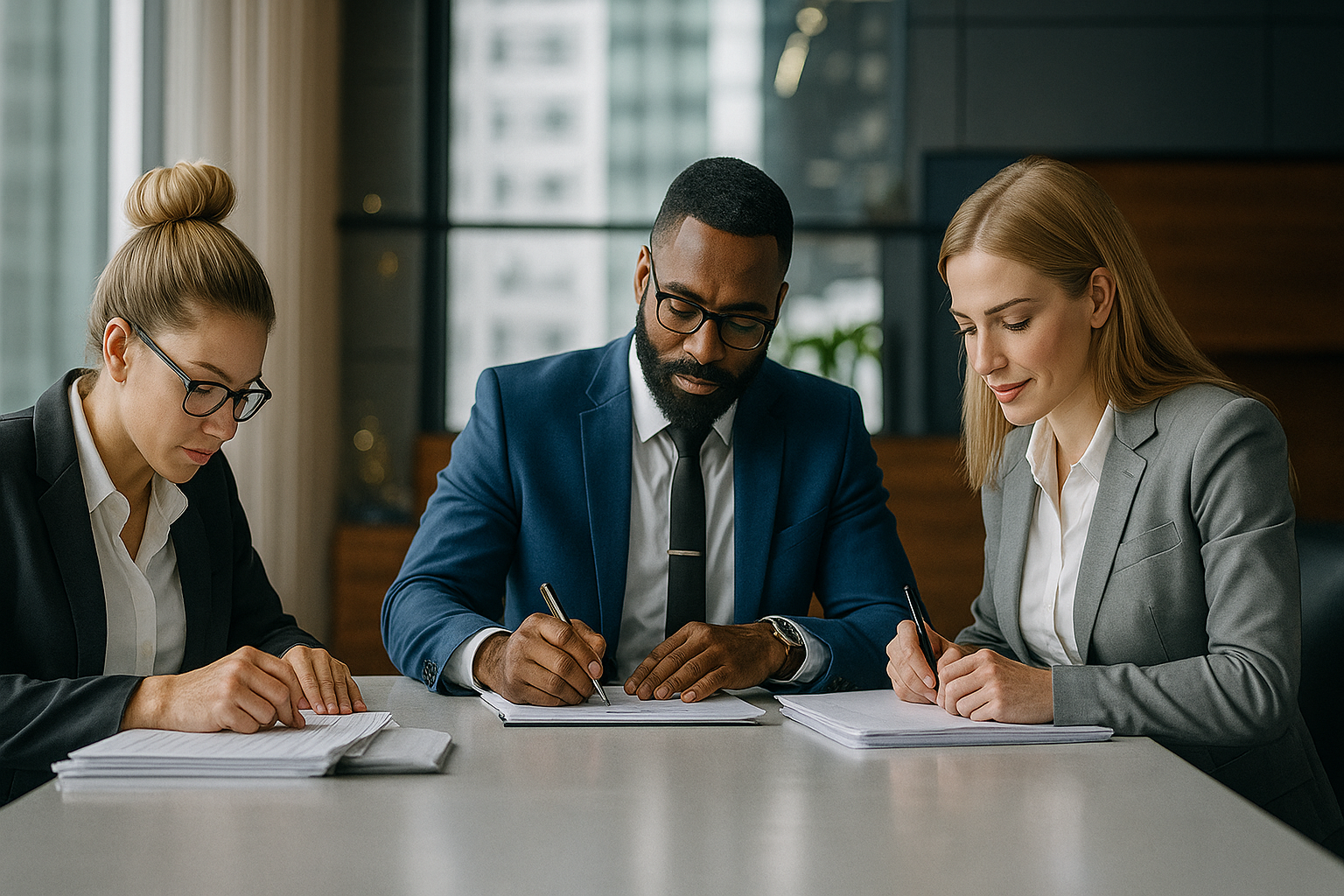 Paralegal team reviewing cannabis-related disclosure documents and building a legal defence strategy in Ontario.