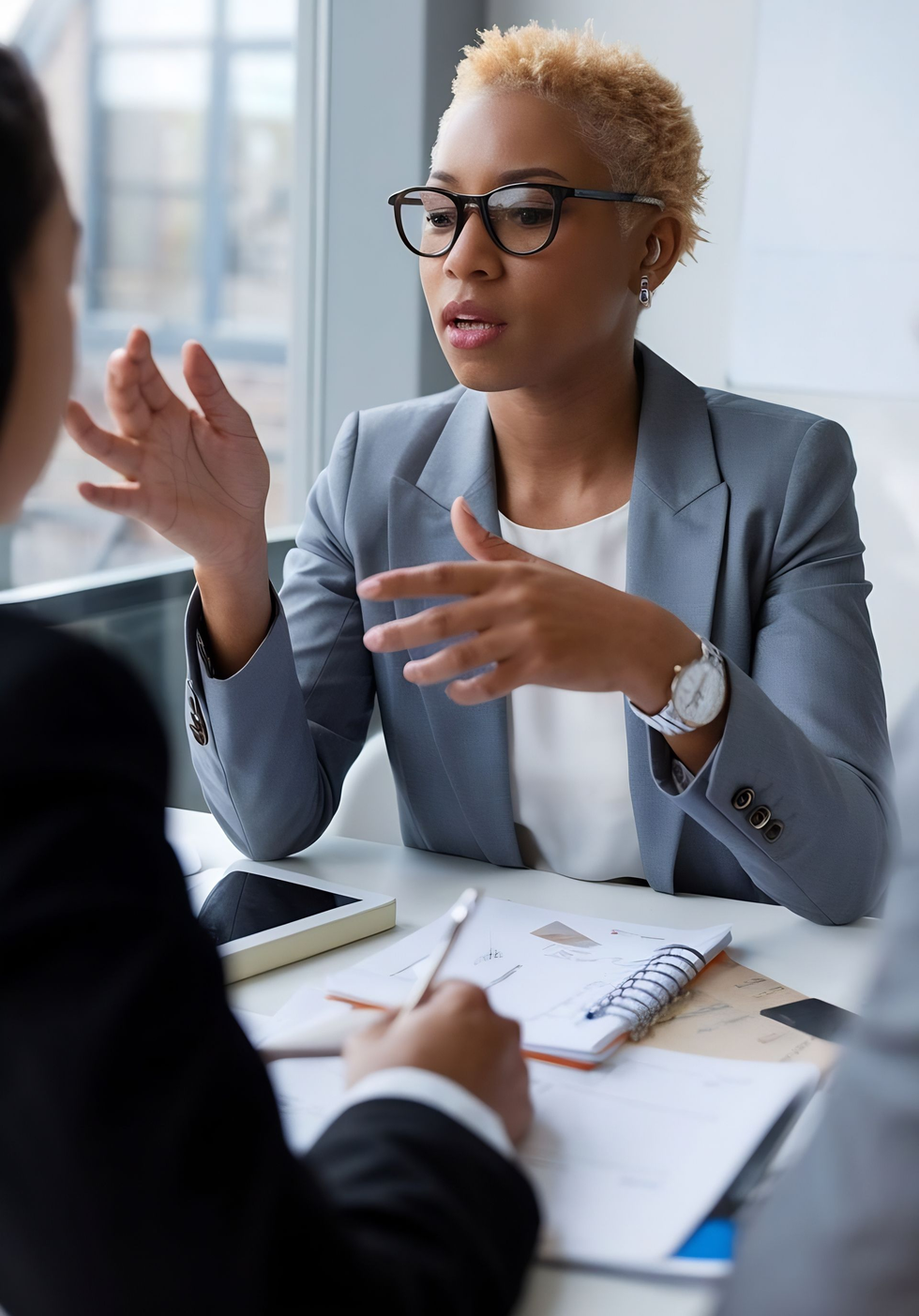 Professional legal consultation session for document preparation, mediation, and unbundled legal services in Ontario