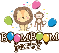 boom boom party logo
