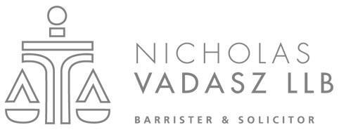 Nicholas Vadasz LLB Barrister & Solicitor