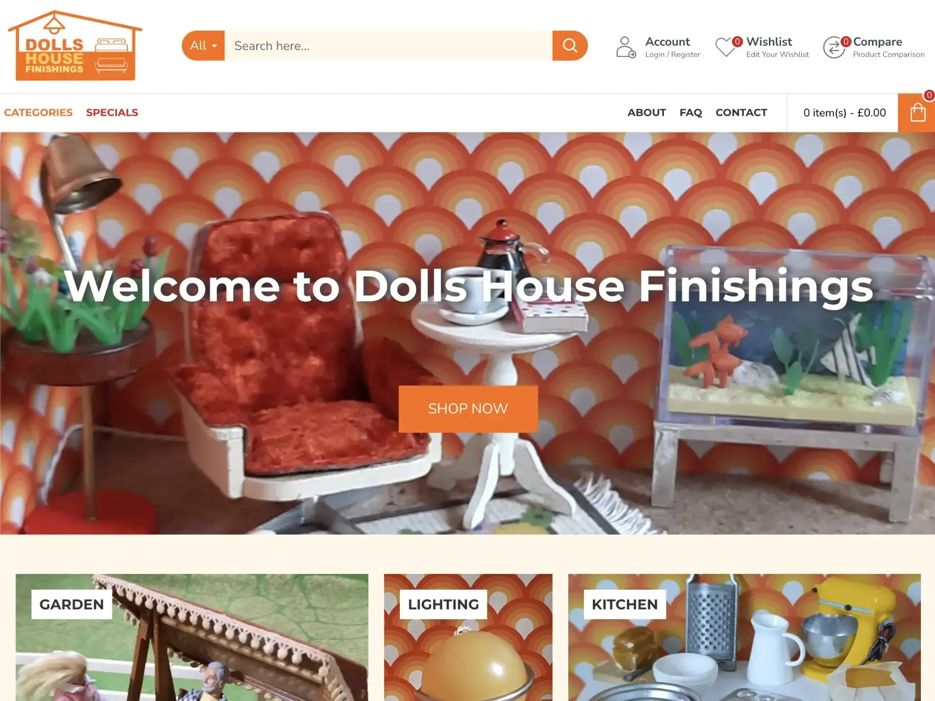 Moving from Etsy for Dolls House Finishings by SO53