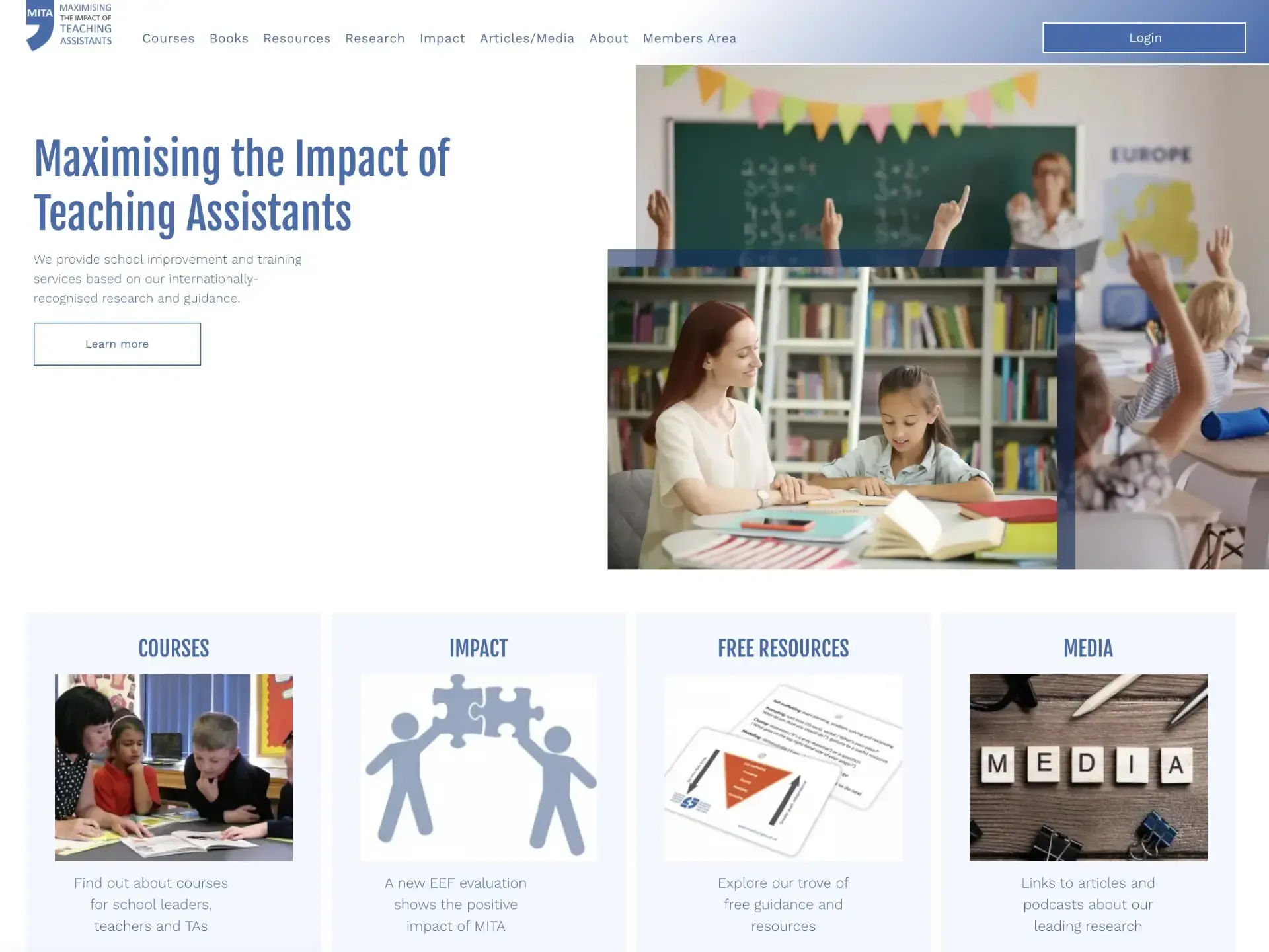 Southampton web design for MITA by SO53