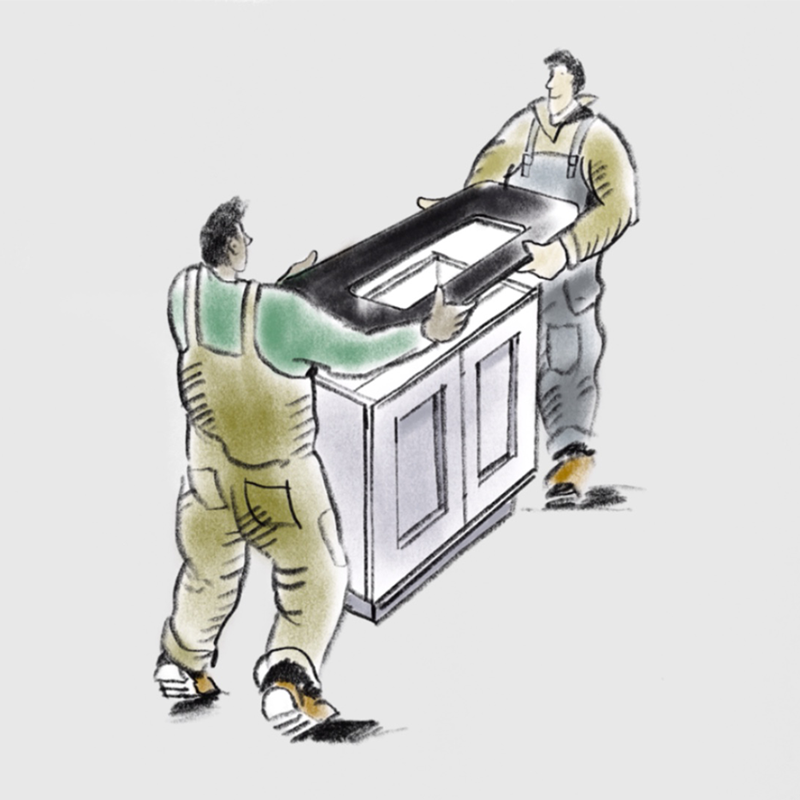 kitchen worktop fitter