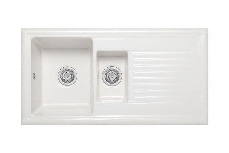 kitchen sink ceramic 1.5 bowl