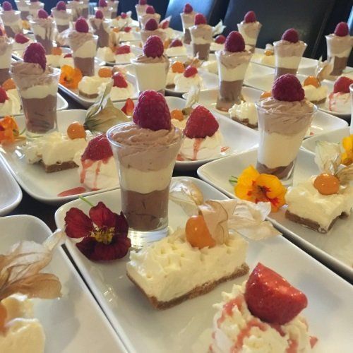Desserts, Red Poppy Catering, Iverness, Highlands