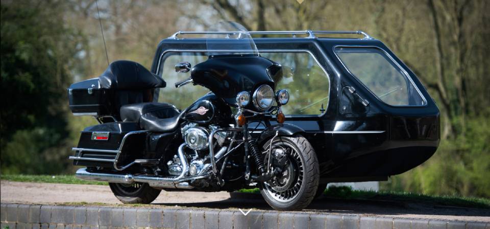 Motorcycle Hearse