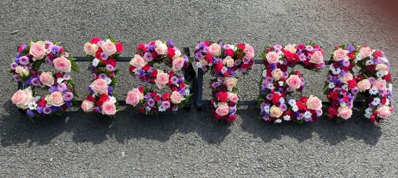 sister funeral flower Arrangement