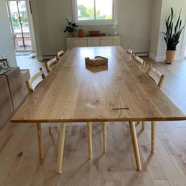 Dining Room Table, Dining Table, Custom Handcrafted Furniture in Massachusetts USA