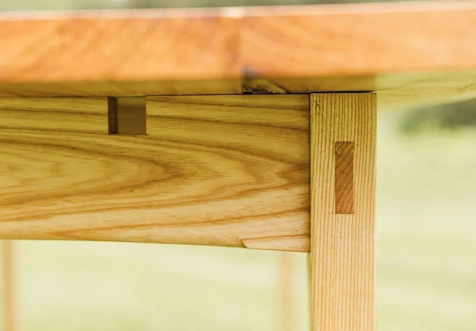 Dining Room Table, Dining Table, Custom Handcrafted Furniture in Massachusetts USA