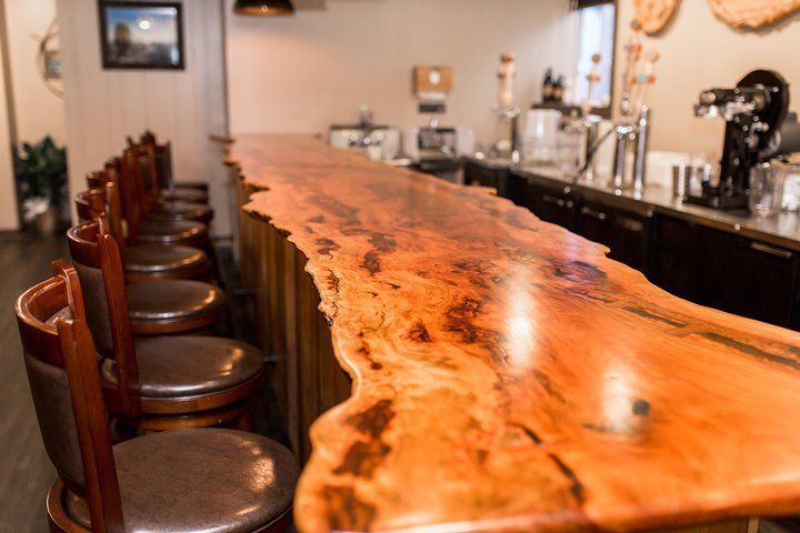 Bartops, bar, custom bartops, Woodworks, Custom Handcrafted Furniture in Massachusetts USA