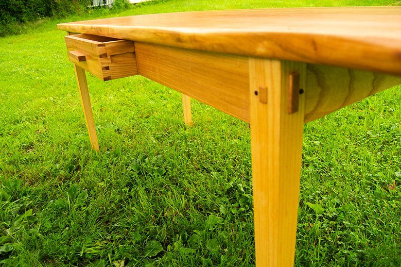 Desk, Custom Handcrafted Furniture in Massachusetts USA