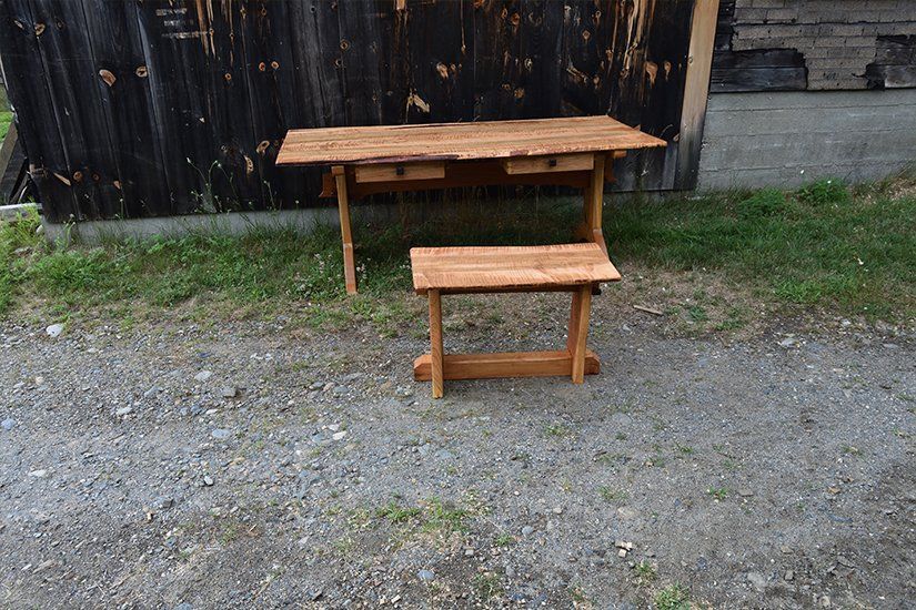 Desk, Custom Handcrafted Furniture in Massachusetts USA