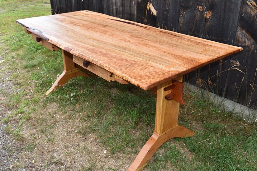 Desk, Custom Handcrafted Furniture in Massachusetts USA