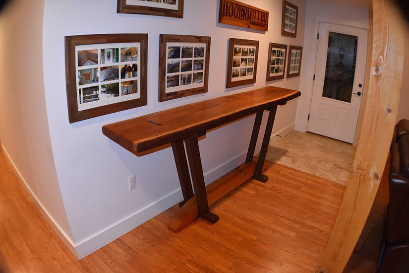 Hall Table, Custom Handcrafted Furniture in Massachusetts USA