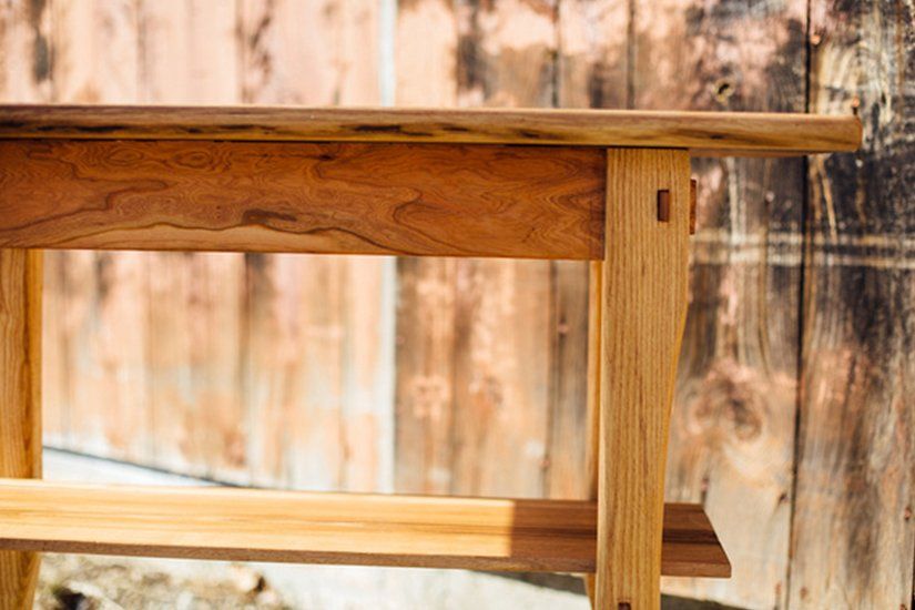 Hall Table, Custom Handcrafted Furniture in Massachusetts USA
