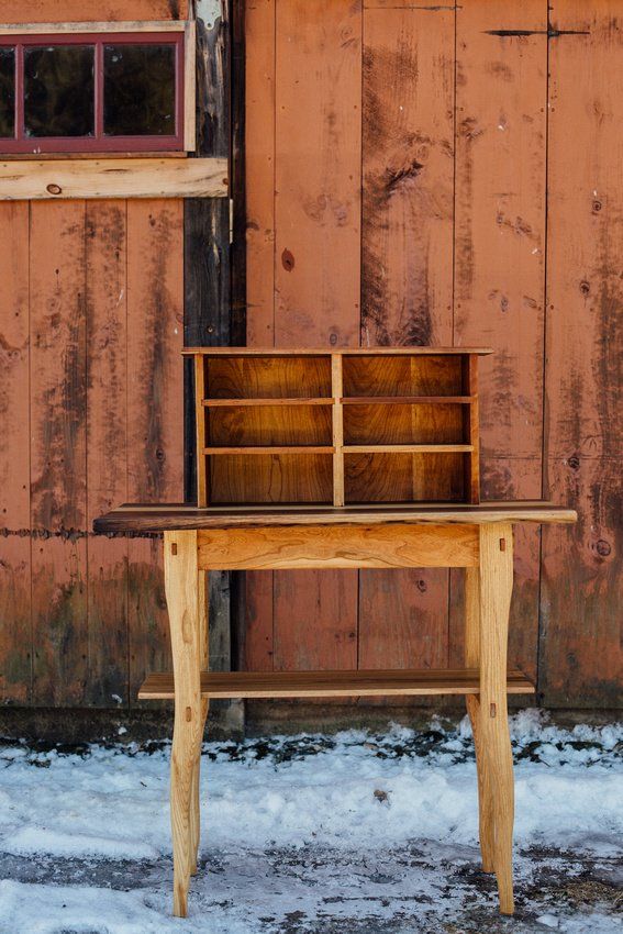 Hall Table, Custom Handcrafted Furniture in Massachusetts USA