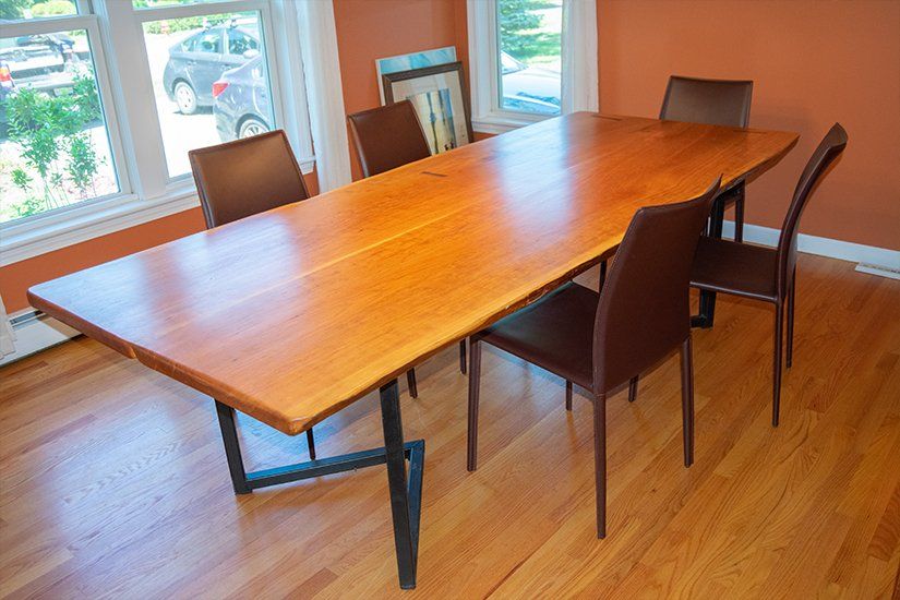 Metal base furniture, Custom Handcrafted Furniture in Massachusetts USA