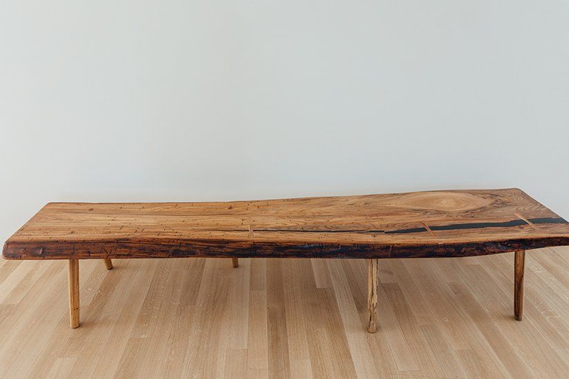 Stool, bench, Custom Handcrafted Furniture in Massachusetts USA