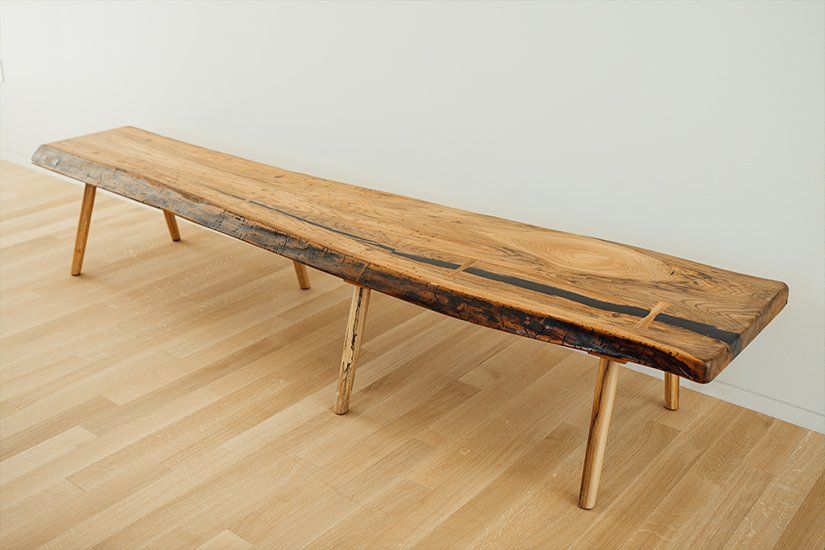 Stool, bench, Custom Handcrafted Furniture in Massachusetts USA
