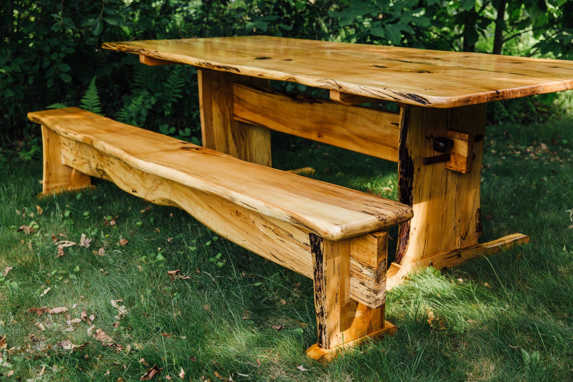 Dining Room Table, Dining Table, Custom Handcrafted Furniture in Massachusetts USA