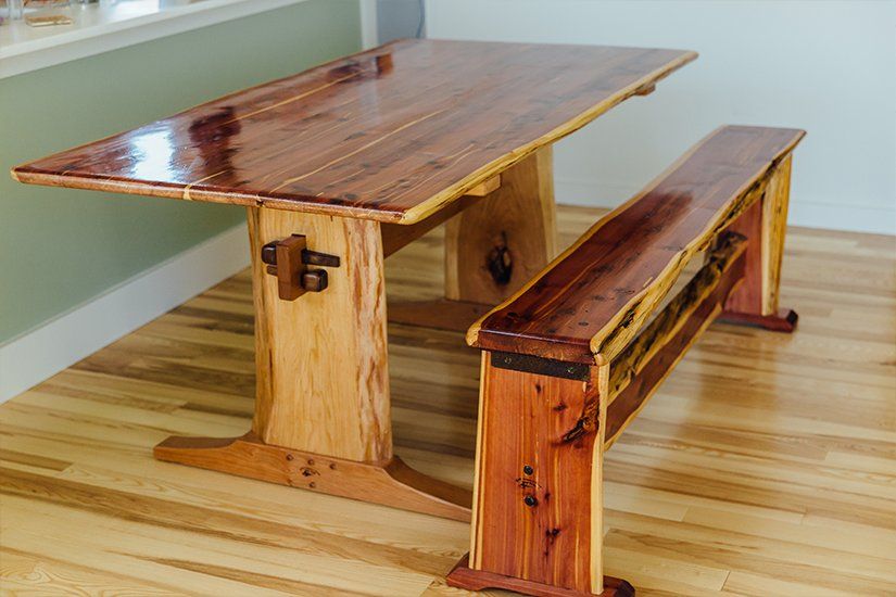 Dining Room Table, Dining Table, Custom Handcrafted Furniture in Massachusetts USA