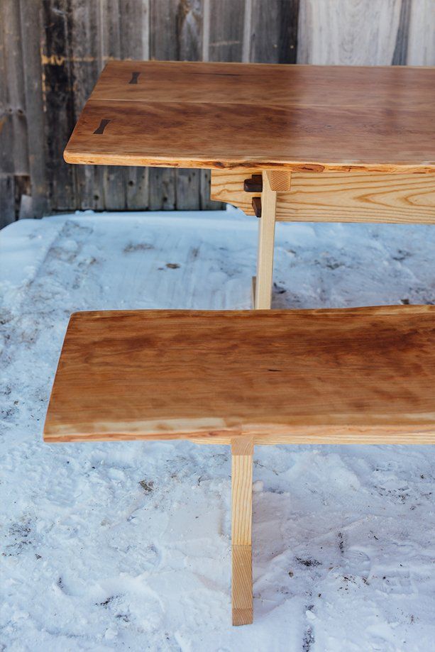 Dining Room Table, Dining Table, Custom Handcrafted Furniture in Massachusetts USA