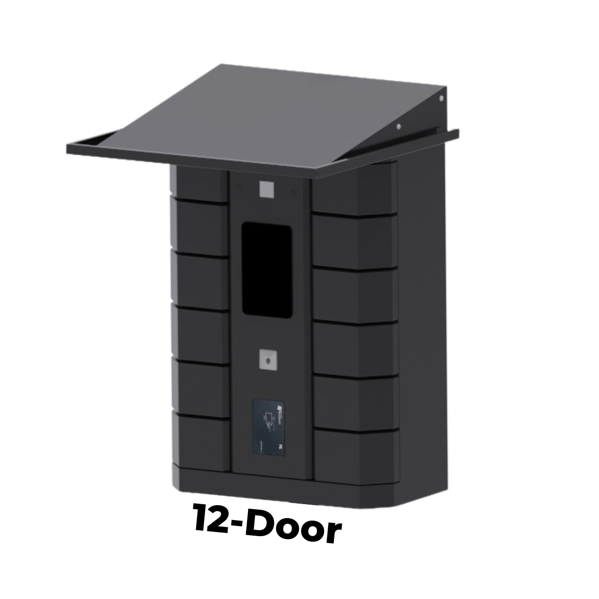 12-door smart locker