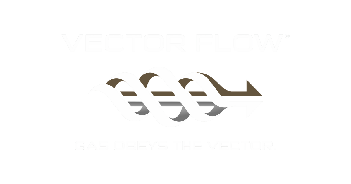 Abstract design of three horizontal, twisting lines with an arrow on the end.