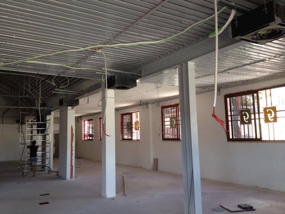 sistema di condizionamento per ambiente industriale