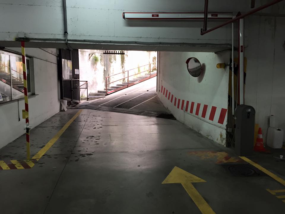 ingresso automatico di parcheggio