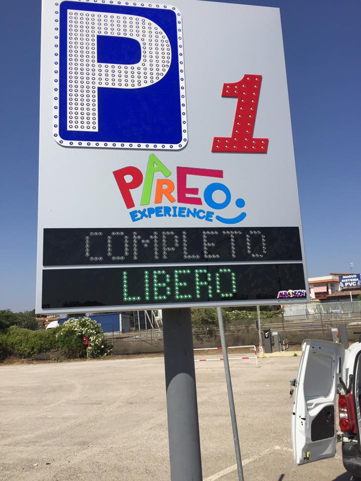 ingresso automatico per parcheggio