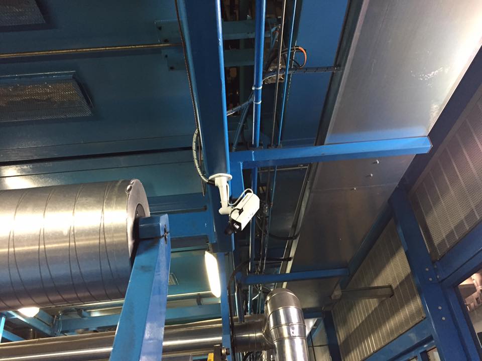 impianto di videosorveglianza per industrie