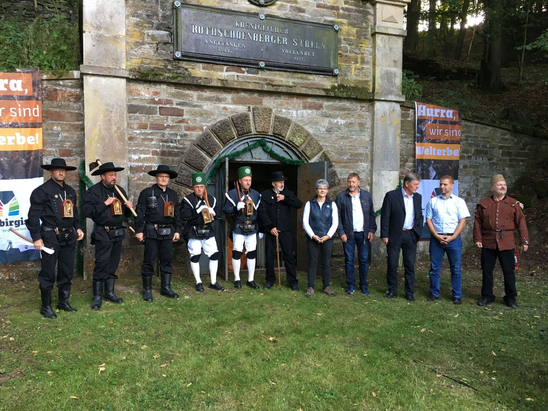 Feier zum Welterbetitel