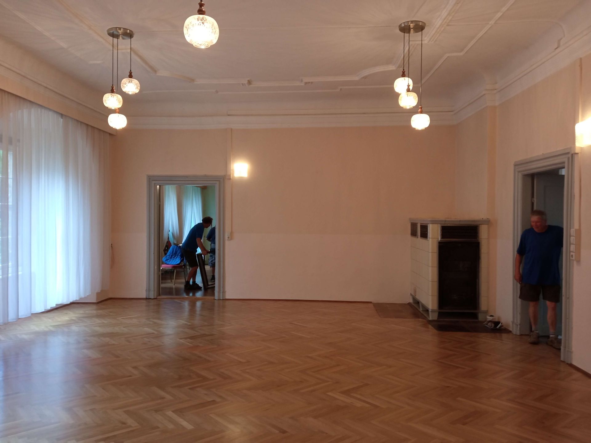 Parkett im großen Saal