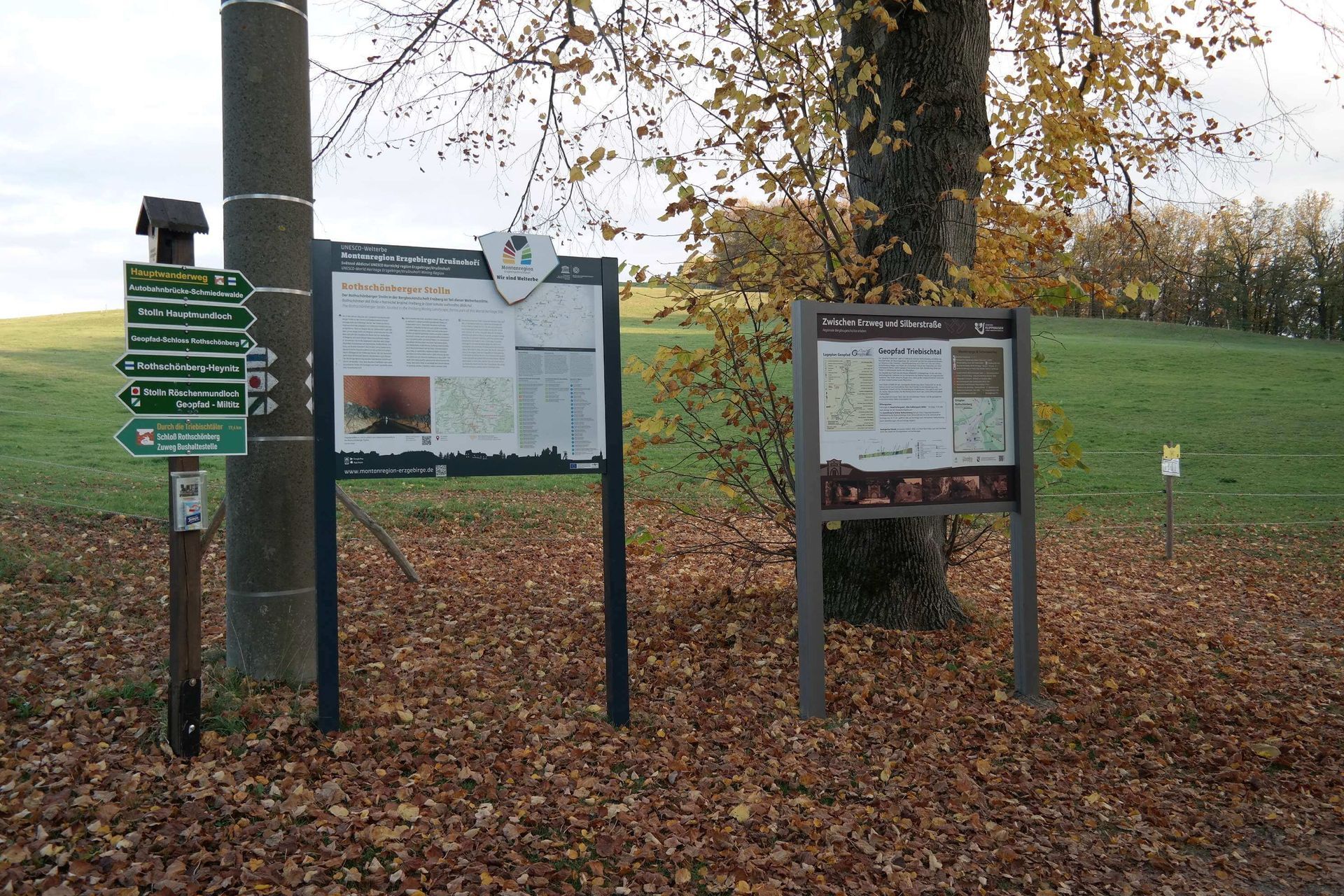 Wandertafeln am Perneberg